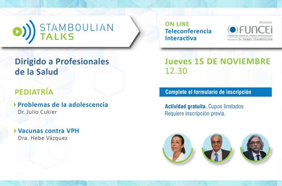 3era JORNADA DE PEDIATRÍA #StamboulianTalks
