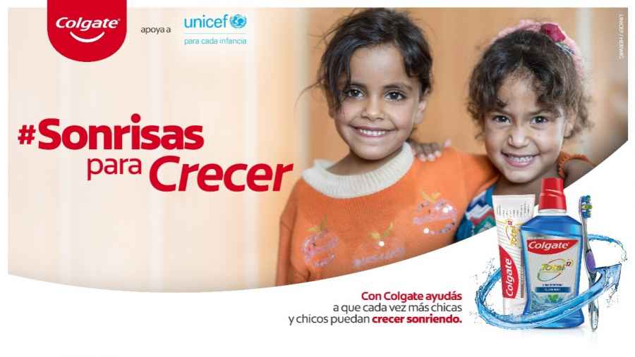 Colgate lanza "Sonrisas para crecer"